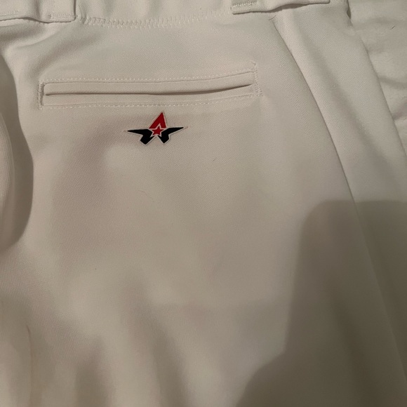 Boys white Alleson Athletic baseball pants - Picture 5 of 7